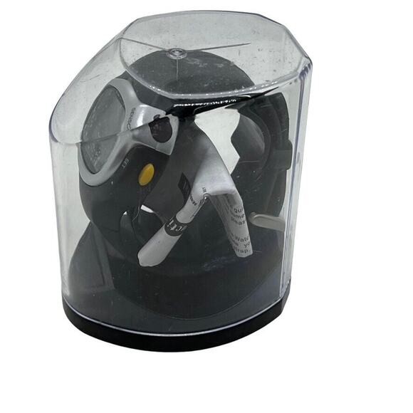 Calorie Watch By Fitness Wizard Digital Pulse Unisex Black Band Men Women - Picture 3 of 9